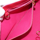 LOUIS VUITTON Monogram Vernis Wilshire PM Hand Bag Rose Pop M93643 Auth BD1729-11