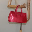 LOUIS VUITTON Monogram Vernis Wilshire PM Hand Bag Rose Pop M93643 Auth BD1729-21