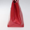 LOUIS VUITTON Monogram Vernis Wilshire PM Hand Bag Rose Pop M93643 Auth BD1729-3