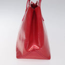 LOUIS VUITTON Monogram Vernis Wilshire PM Hand Bag Rose Pop M93643 Auth BD1729-4