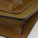 LOUIS VUITTON Monogram Vernis Monceau BB Bag 2way Veil Olive M91578 Auth BD1730-18