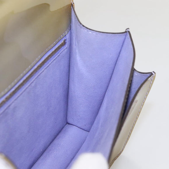 LOUIS VUITTON Monogram Vernis Monceau BB Bag 2way Veil Olive M91578 Auth BD1730