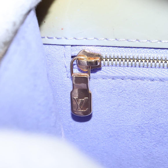 LOUIS VUITTON Monogram Vernis Monceau BB Bag 2way Veil Olive M91578 Auth BD1730