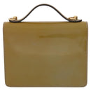 LOUIS VUITTON Monogram Vernis Monceau BB Bag 2way Veil Olive M91578 Auth BD1730-2