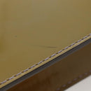 LOUIS VUITTON Monogram Vernis Monceau BB Bag 2way Veil Olive M91578 Auth BD1730-6