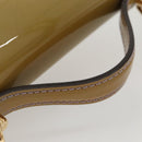 LOUIS VUITTON Monogram Vernis Monceau BB Bag 2way Veil Olive M91578 Auth BD1730-9