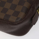 LOUIS VUITTON Damier Ebene Trousse Toilette Clutch Bag N47623 LV Auth BD1732-15