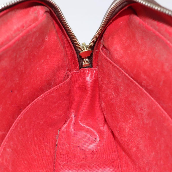 LOUIS VUITTON Damier Ebene Trousse Toilette Clutch Bag N47623 LV Auth BD1732