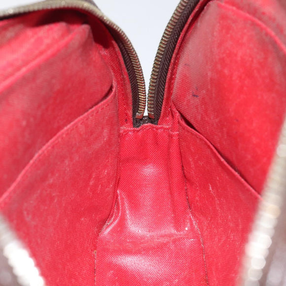 LOUIS VUITTON Damier Ebene Trousse Toilette Clutch Bag N47623 LV Auth BD1732