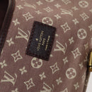 LOUIS VUITTON Monogram Idylle Saumur PM Shoulder Bag Sepia M40669 LV Auth BD1733-17