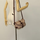 LOUIS VUITTON Monogram Idylle Saumur PM Shoulder Bag Sepia M40669 LV Auth BD1733-25