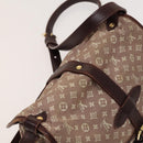 LOUIS VUITTON Monogram Idylle Saumur PM Shoulder Bag Sepia M40669 LV Auth BD1733-6