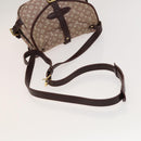 LOUIS VUITTON Monogram Idylle Saumur PM Shoulder Bag Sepia M40669 LV Auth BD1733-7