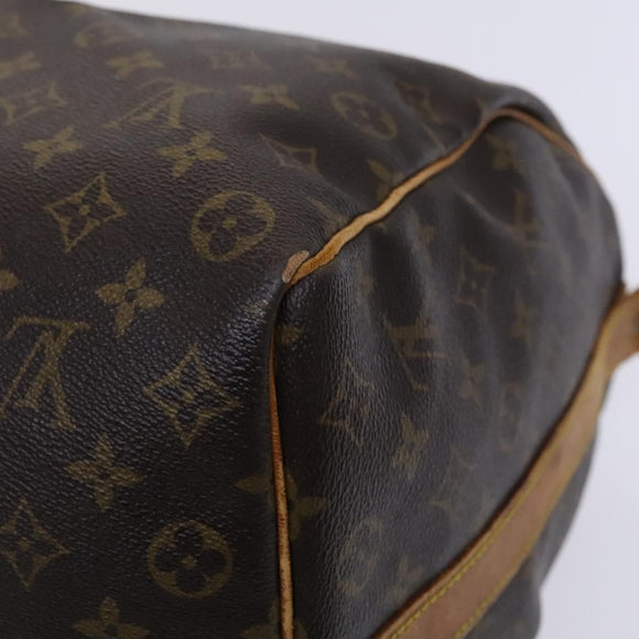 LOUIS VUITTON Monogram Keepall Bandouliere 50 Boston Bag M41416 LV Auth BD1754