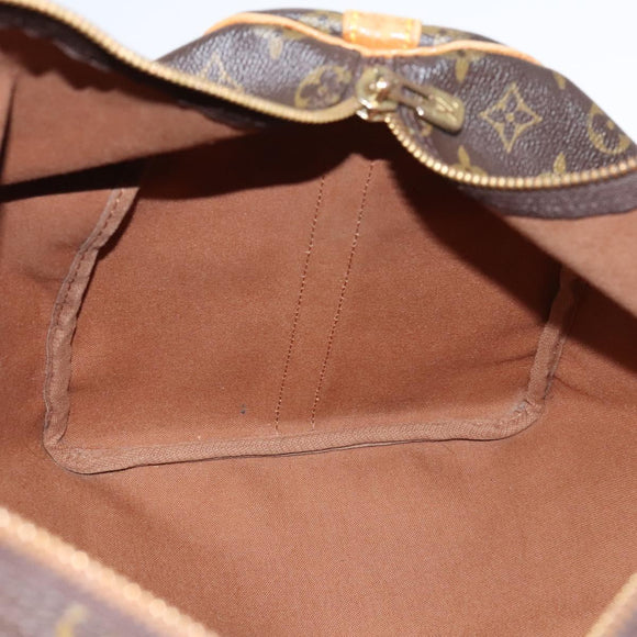 LOUIS VUITTON Monogram Keepall Bandouliere 50 Boston Bag M41416 LV Auth BD1754