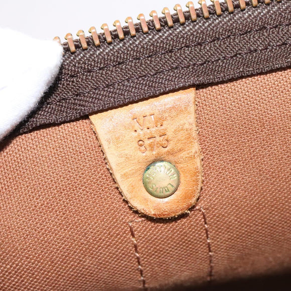 LOUIS VUITTON Monogram Keepall Bandouliere 50 Boston Bag M41416 LV Auth BD1754