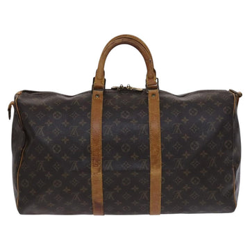 LOUIS VUITTON Monogram Keepall Bandouliere 50 Boston Bag M41416 LV Auth BD1754 - 0