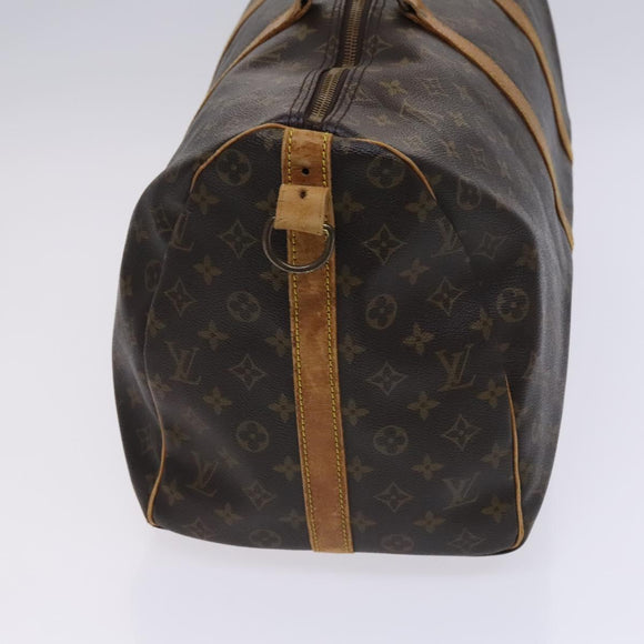 LOUIS VUITTON Monogram Keepall Bandouliere 50 Boston Bag M41416 LV Auth BD1754