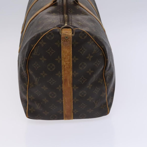 LOUIS VUITTON Monogram Keepall Bandouliere 50 Boston Bag M41416 LV Auth BD1754