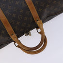 LOUIS VUITTON Monogram Keepall Bandouliere 50 Boston Bag M41416 LV Auth BD1754-7