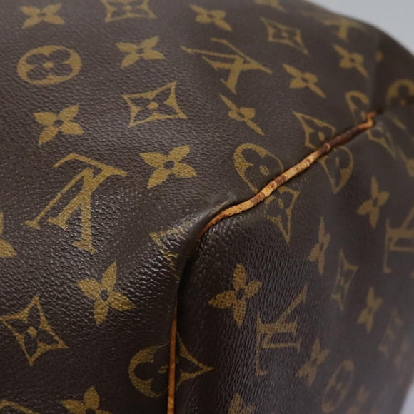 LOUIS VUITTON Monogram Keepall 55 Boston Bag M41424 LV Auth BD1755