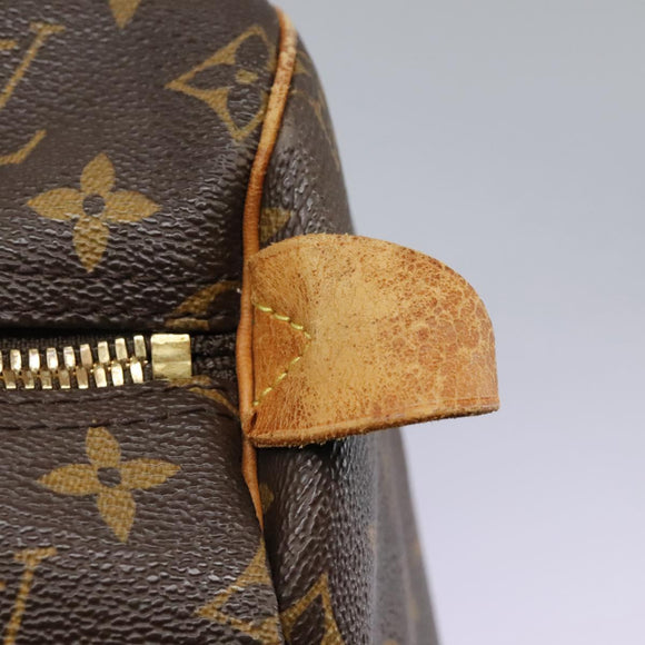 LOUIS VUITTON Monogram Keepall 55 Boston Bag M41424 LV Auth BD1755