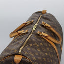 LOUIS VUITTON Monogram Keepall 55 Boston Bag M41424 LV Auth BD1755-6