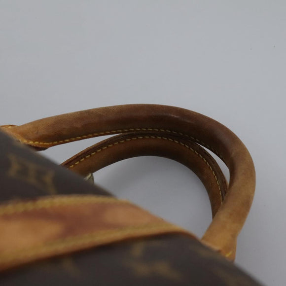 LOUIS VUITTON Monogram Keepall 55 Boston Bag M41424 LV Auth BD1755