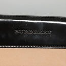 BURBERRY Nova Check Tote Bag Wool Beige Black gold Auth BD1763-10