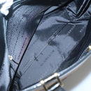 BURBERRY Nova Check Tote Bag Wool Beige Black gold Auth BD1763-11