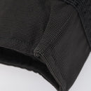 HERMES Her Line PM Tote Bag Canvas Gray Silver Auth BD1768-15