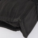 HERMES Her Line PM Tote Bag Canvas Gray Silver Auth BD1768-9