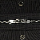 HERMES Her Line PM Tote Bag Canvas Gray Silver Auth BD1768-10