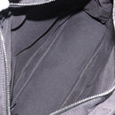 HERMES Her Line PM Tote Bag Canvas Gray Silver Auth BD1768-11