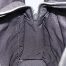 HERMES Her Line PM Tote Bag Canvas Gray Silver Auth BD1768-19