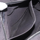 HERMES Her Line PM Tote Bag Canvas Gray Silver Auth BD1768-12