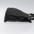 HERMES Her Line PM Tote Bag Canvas Gray Silver Auth BD1768-3