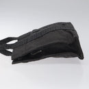 HERMES Her Line PM Tote Bag Canvas Gray Silver Auth BD1768-4