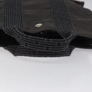 HERMES Her Line PM Tote Bag Canvas Gray Silver Auth BD1768-7