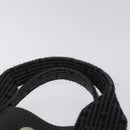 HERMES Her Line PM Tote Bag Canvas Gray Silver Auth BD1768-8