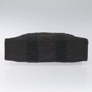 HERMES Her Line PM Tote Bag Canvas Gray Silver Auth BD1768-5