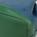 LOUIS VUITTON Epi Noe Shoulder Bag Bicolor Green Blue M44044 LV Auth BD1771-8