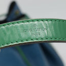 LOUIS VUITTON Epi Noe Shoulder Bag Bicolor Green Blue M44044 LV Auth BD1771-9