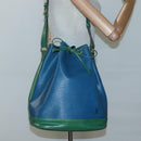 LOUIS VUITTON Epi Noe Shoulder Bag Bicolor Green Blue M44044 LV Auth BD1771-21