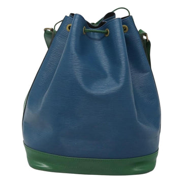 LOUIS VUITTON Epi Noe Shoulder Bag Bicolor Green Blue M44044 LV Auth BD1771 - 0