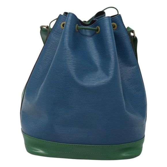 LOUIS VUITTON Epi Noe Shoulder Bag Bicolor Green Blue M44044 LV Auth BD1771
