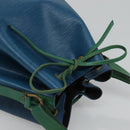 LOUIS VUITTON Epi Noe Shoulder Bag Bicolor Green Blue M44044 LV Auth BD1771-6