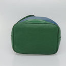 LOUIS VUITTON Epi Noe Shoulder Bag Bicolor Green Blue M44044 LV Auth BD1771-5