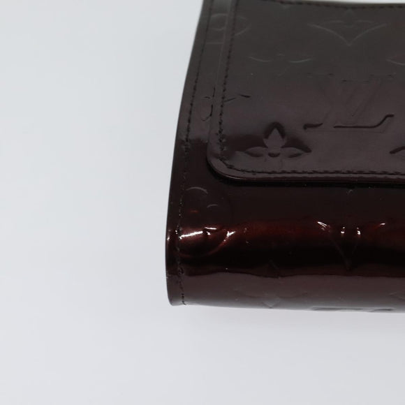 LOUIS VUITTON Monogram Vernis Rossmore PM Bag Amarante M91546 LV Auth BD1774