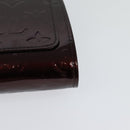 LOUIS VUITTON Monogram Vernis Rossmore PM Bag Amarante M91546 LV Auth BD1774-10